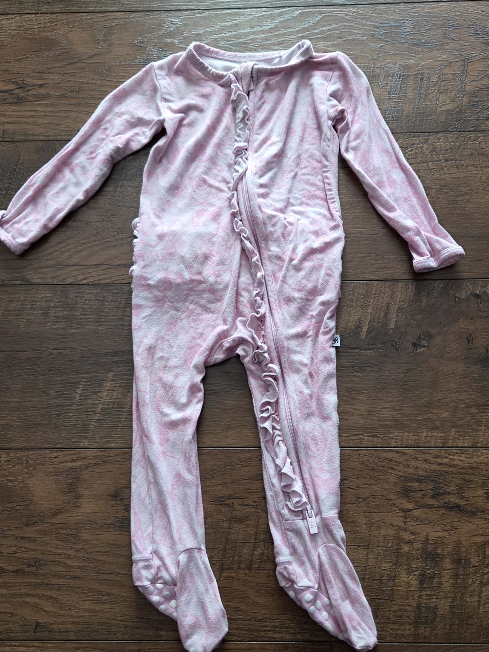 Bums And Roses Footie 6-9m
